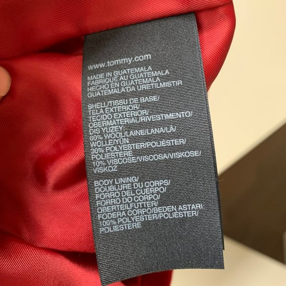 Tommy Hilfiger Hooded Toggle Front Duffle Coat - Picture 12 of 13